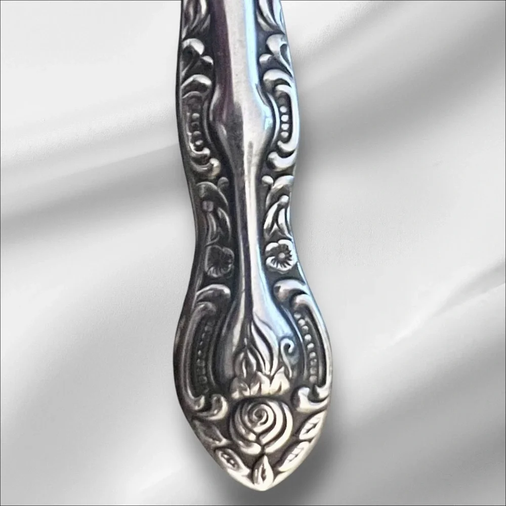 VTG Reed & Barton Candace-Andrea Bread Cake Knife Rebacraft Stainless 13”